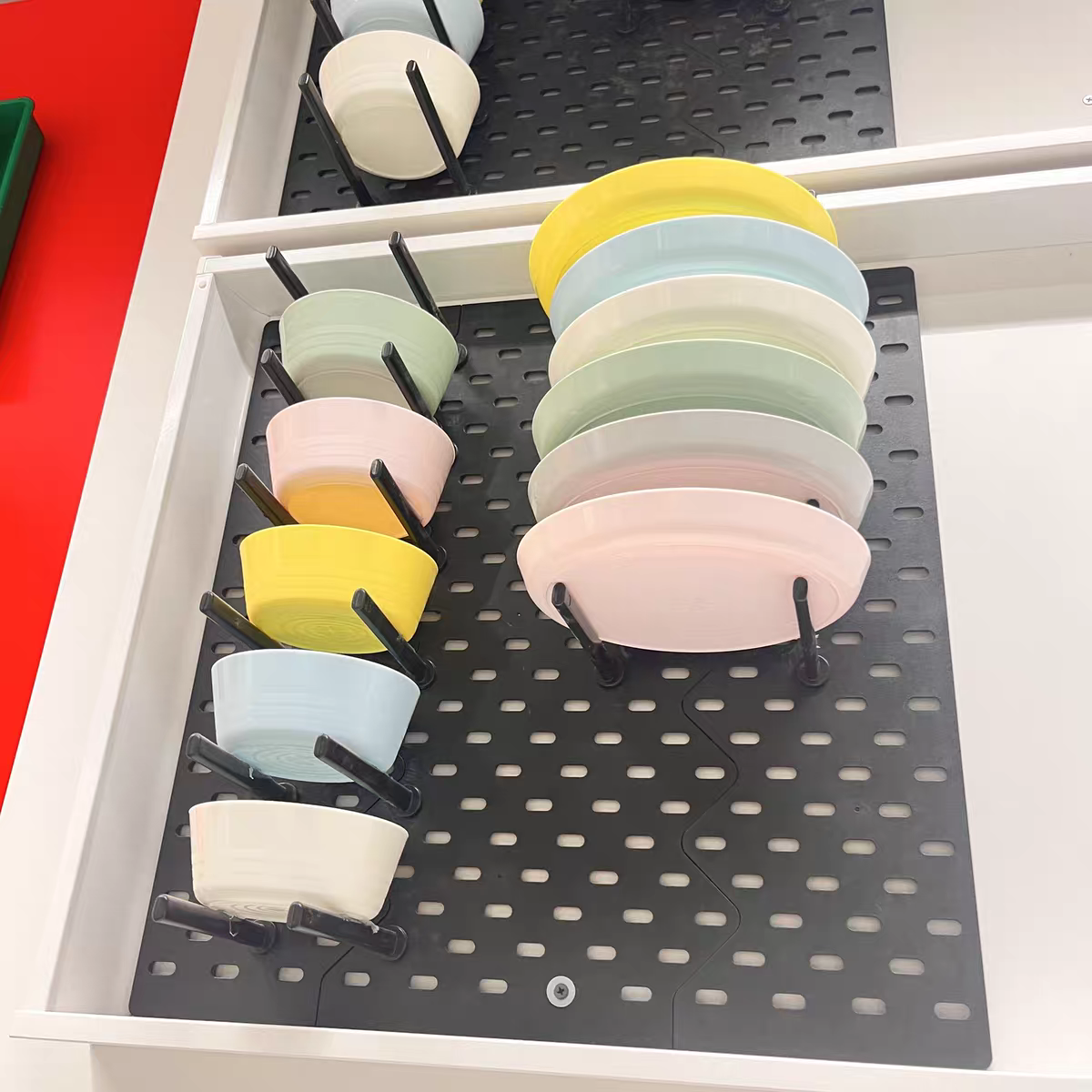 【厨房好物】抽屉洞洞板多功能置物架收纳神器省空间多功能碗碟架,淘宝优惠券,粉丝福利购,淘宝优惠卷