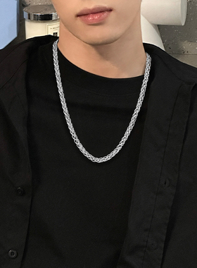 不褪色钛钢项链潮男女嘻哈链条