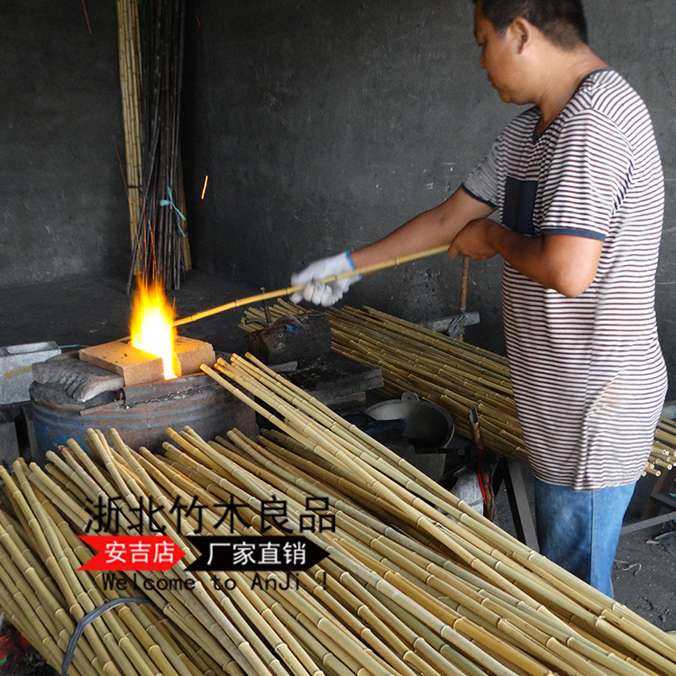 超值装潢装饰防腐大小竹竿粗细竹子竹篱笆栅栏围栏庭院屏风背景竹 - 图0