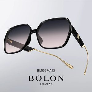 BOLON暴龙眼镜新品蝶形渐变色太阳镜大框偏光墨镜女方圆脸BL5059