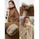 KBNE fox fur ເປືອກຫຸ້ມນອກ fur ຂະຫນາດໃຫຍ່ fur collar ສໍາລັບແມ່ຍິງ 2025 ລະດູຫນາວໃຫມ່ suede fur ຫນຶ່ງສິ້ນ fur coat