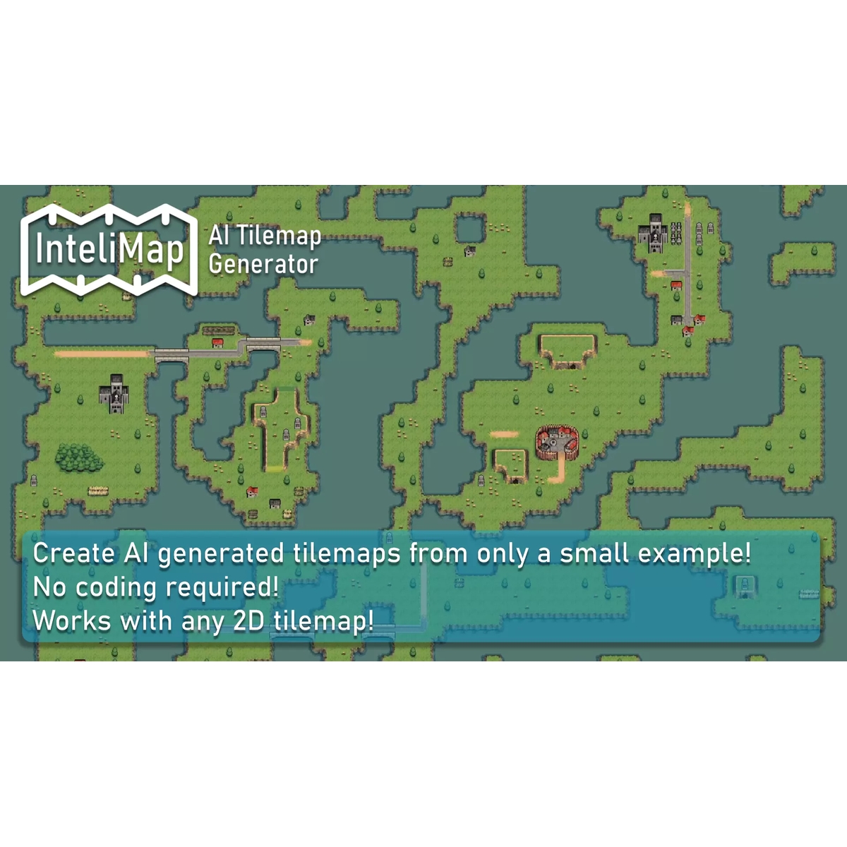 Unity InteliMap AI Tilemap Generator1.2.1 游戏场景生成插件 - 图3