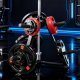 Niuren barbell plate dumbbell plate barbell bar storage rack