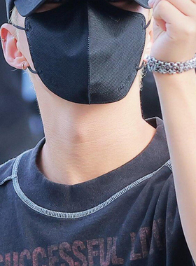 泰银字母霸气符号做旧罗马手链