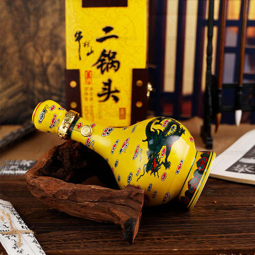 【特级白酒】 北京牛栏山二锅头52度清香型黄龙500ml*6瓶节日送礼 - 图2