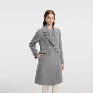 【羊毛】Lakoradior拉珂蒂减龄名媛女秋冬新款气质优雅毛呢大衣