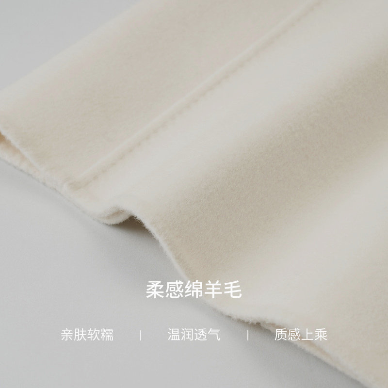 【羊毛】La Koradior拉珂蒂时尚女冬新款气质过膝毛呢大衣中长款,淘宝优惠券,粉丝福利购,淘宝优惠卷