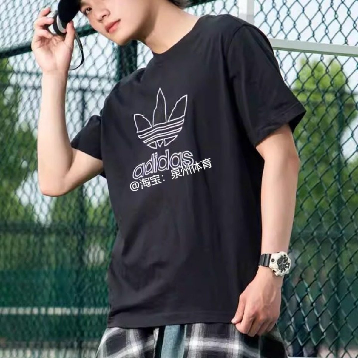 adidas三叶草男子纯棉宽松运动短袖T恤II5760IM4513IR7992IU2347,淘宝优惠券,粉丝福利购,淘宝优惠卷