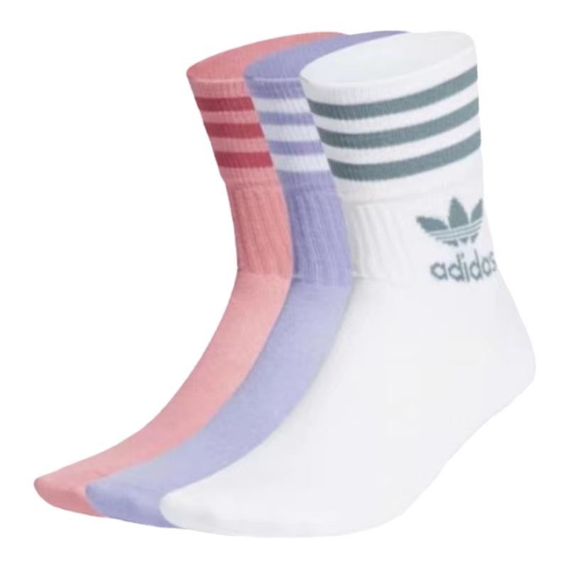 Adidas阿迪达斯三叶草男女运动袜HC9553HC9552HC9554GD3575GN3080 - 图3