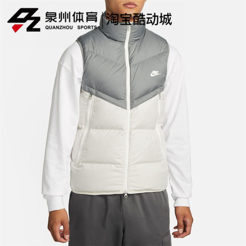 Nike耐克男子运动休闲马甲保暖立领羽绒服内搭背心DV1136-010-259-图2