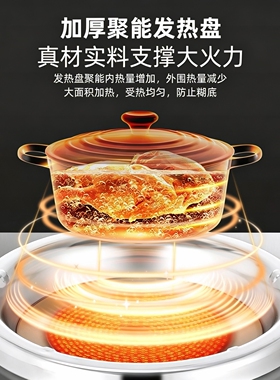 半球全钢电陶炉3500W猛火灶防水