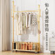 Clothes rack floor-standing bedroom clothes hanger movable home