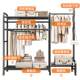 Cash cabinet carbon steel floor-mounted clothes rack