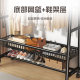 Floor-standing coat rack for home storage and hanging clothes rack