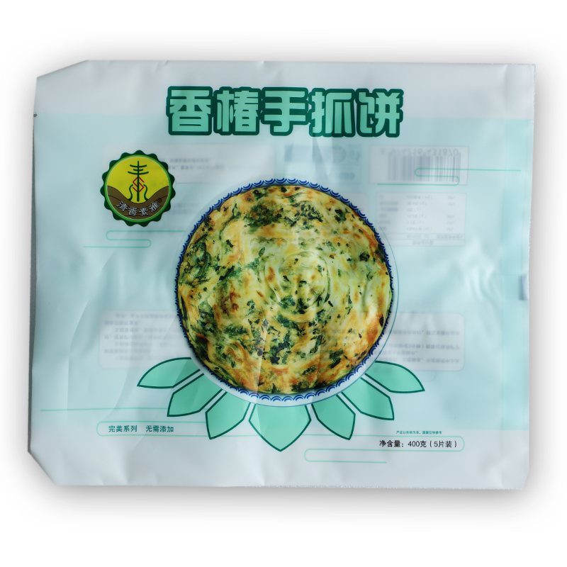 天悦名坊素食佛家纯素手抓饼香椿无荤蛋无五辛手撕饼煎饼食品 - 图3