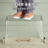 Прозрачный ящик для хранения, игра с едой, акриловая игрушка, портативная вместительная и большая коробка для авто