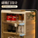 Installation-free entry door shoe cabinet shoe rack multi-layer folding shoe box storage artifact home door integrated wall-mounted