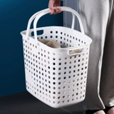 Корзина для белья, пластиковая корзина для хранения, система хранения, ручка