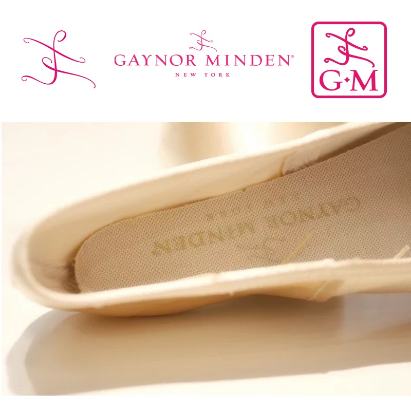 GM足尖鞋芭蕾Gaynor Minden现货带皮头绿黄粉蓝紫袋38-40码脚尖鞋-图2