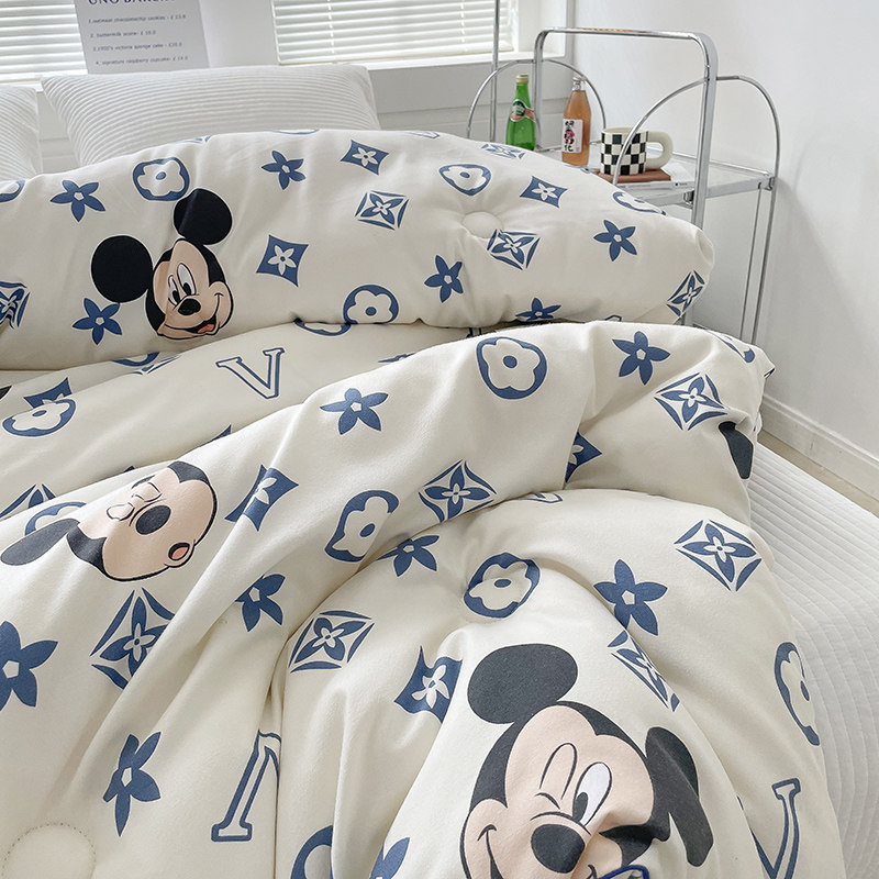 冬被加厚保暖被子单人宿舍学生被芯被褥儿童棉被春秋被卡通四季被