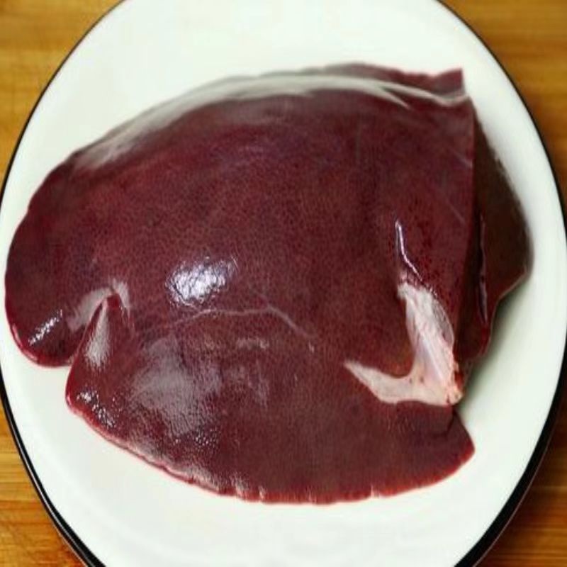 Selected fresh ostrich heart and ostrich liver 2 catties cold chain free shipping wholesale free range ostrich viscera highly nutritious