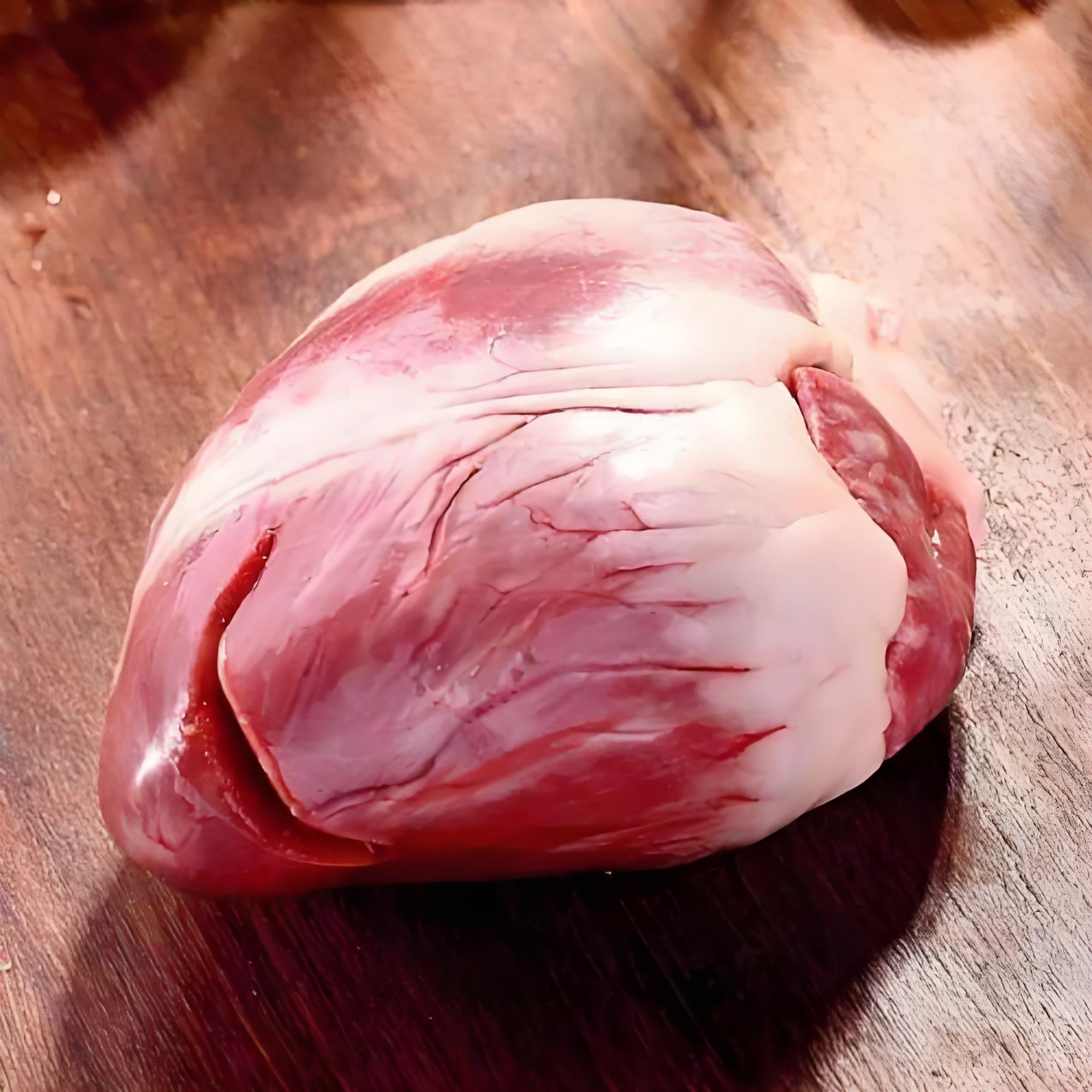 Selected fresh ostrich heart and ostrich liver 2 catties cold chain free shipping wholesale free range ostrich viscera highly nutritious