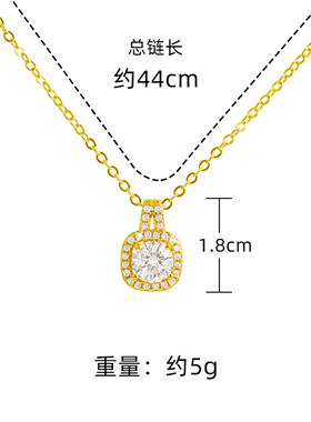 高级感女款首饰套装仿金配饰