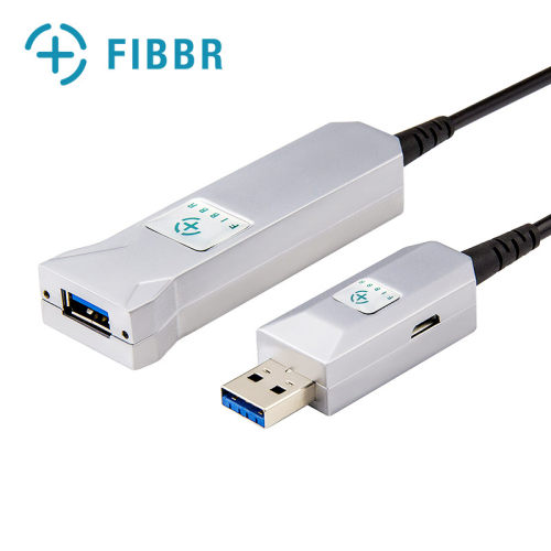 fibbr菲伯尔光纤usb3.0延长线公对母Kinect体感 摄像头会议连接线电脑连接鼠标键盘u盘供电接口鼠滑转接线 - 图0