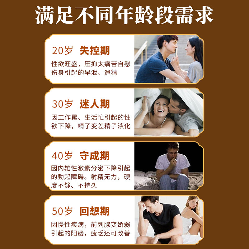 回春如意胶囊72粒补肾固精强肾非男士补阳药增大治肾虚补肾益精FC