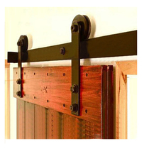 Barn Door Moving Door Special Track Rail Suspension Rail Slide Rail Five Gold Accessories Aluminum Magnesium Alloy Common Manganese Steel