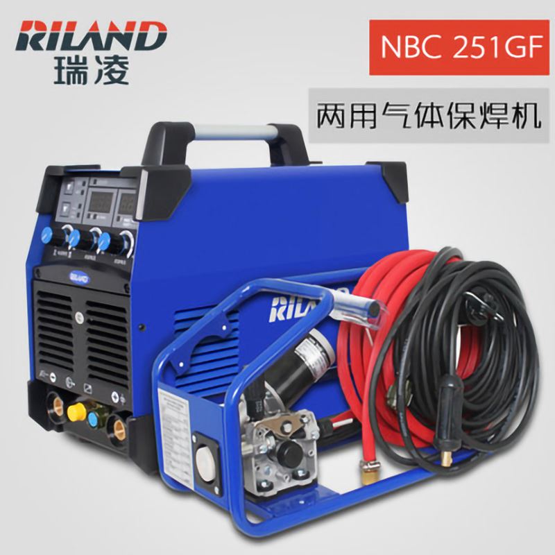 深圳瑞凌电焊机气保焊机二保NBC350GF工业型无气自保焊机分体380V - 图1