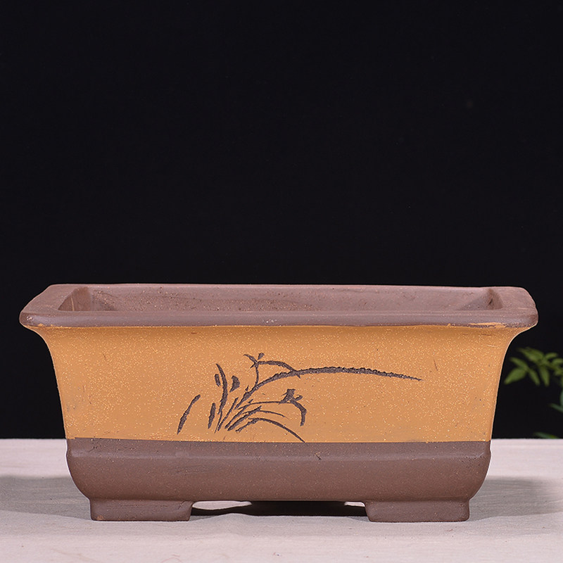 宜兴精品紫砂长方盆特大号盆景盆绿植园艺盆栽客厅阳台花盆多肉盆,淘宝优惠券,粉丝福利购,淘宝优惠卷