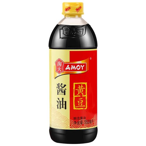 淘大黄豆酱油550mL瓶装酿造黄豆酱油家用调味品生抽老式酱油 - 图3