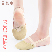 Adult Professional Artistic Gymnastics Shoes Woman half-footed shoes Children Semi-footed Dance Shoe mens front soles semi-cut shoes