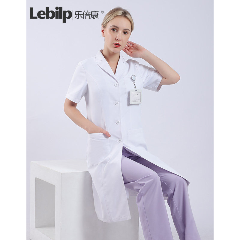 乐倍康新款高端白大褂实验服男女医生服长袖工作服通勤风医护制服,淘宝优惠券,粉丝福利购,淘宝优惠卷