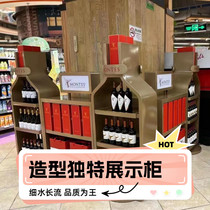 Whole shop to make smoked wine display case Wine Back Cabinet Cigarette Glass Display Case Convenience Store Supermarket Merchant Row Smoke Cabinet Set