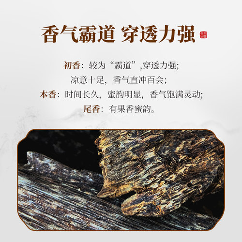 美真香海南奇楠沉香12星高阶正宗琦楠线香天然熏香高端送礼200g - 图0