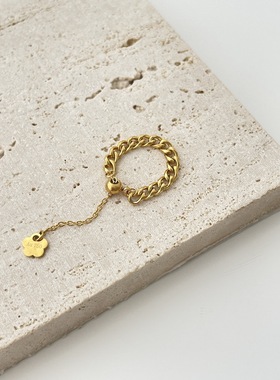 简约小众天然珍珠链条不易掉色女