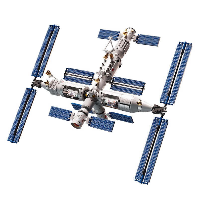 中国空间站积木太空航天核心舱8益智6拼装7玩具10岁男孩9生日礼物 - 图3