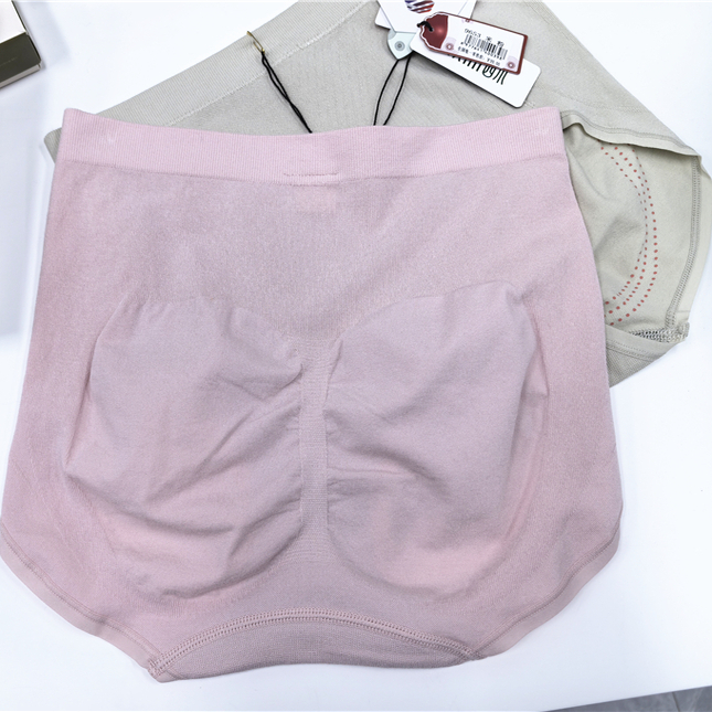 茜木正品暖宫贴磁疗远红外线石墨烯抑菌底裆提臀中高腰女内裤9653 - 图1