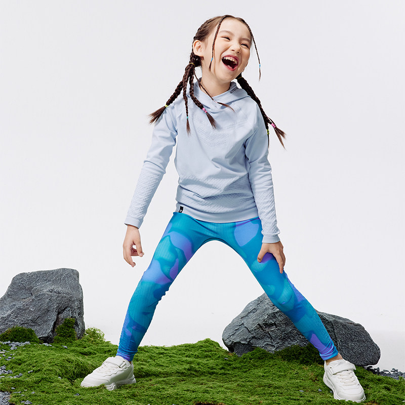 UTO悠途儿童运动裤子户外徒步跑步女童打底裤春夏新品瑜伽裤排汗,淘宝优惠券,粉丝福利购,淘宝优惠卷