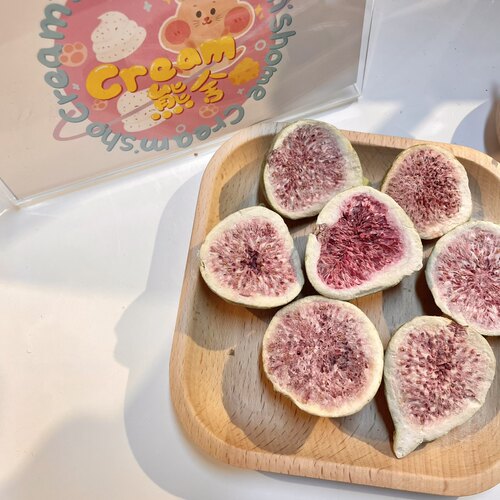 奶油熊舍仓鼠果蔬鸭肉冻干无花果山楂木瓜丝秋葵脆不上火躺零食 - 图1