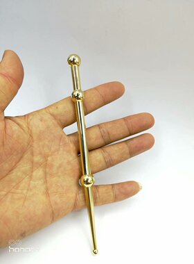 纯铜弹无弹性探穴笔点穴笔圆头金属耳穴探针探耳朵按摩耳针穴位棒