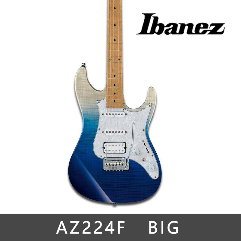 聆悦乐器专营店Ibanez依班娜AZ单摇22品印产/日产枫木指板电吉他AZ224F/AZ242F1