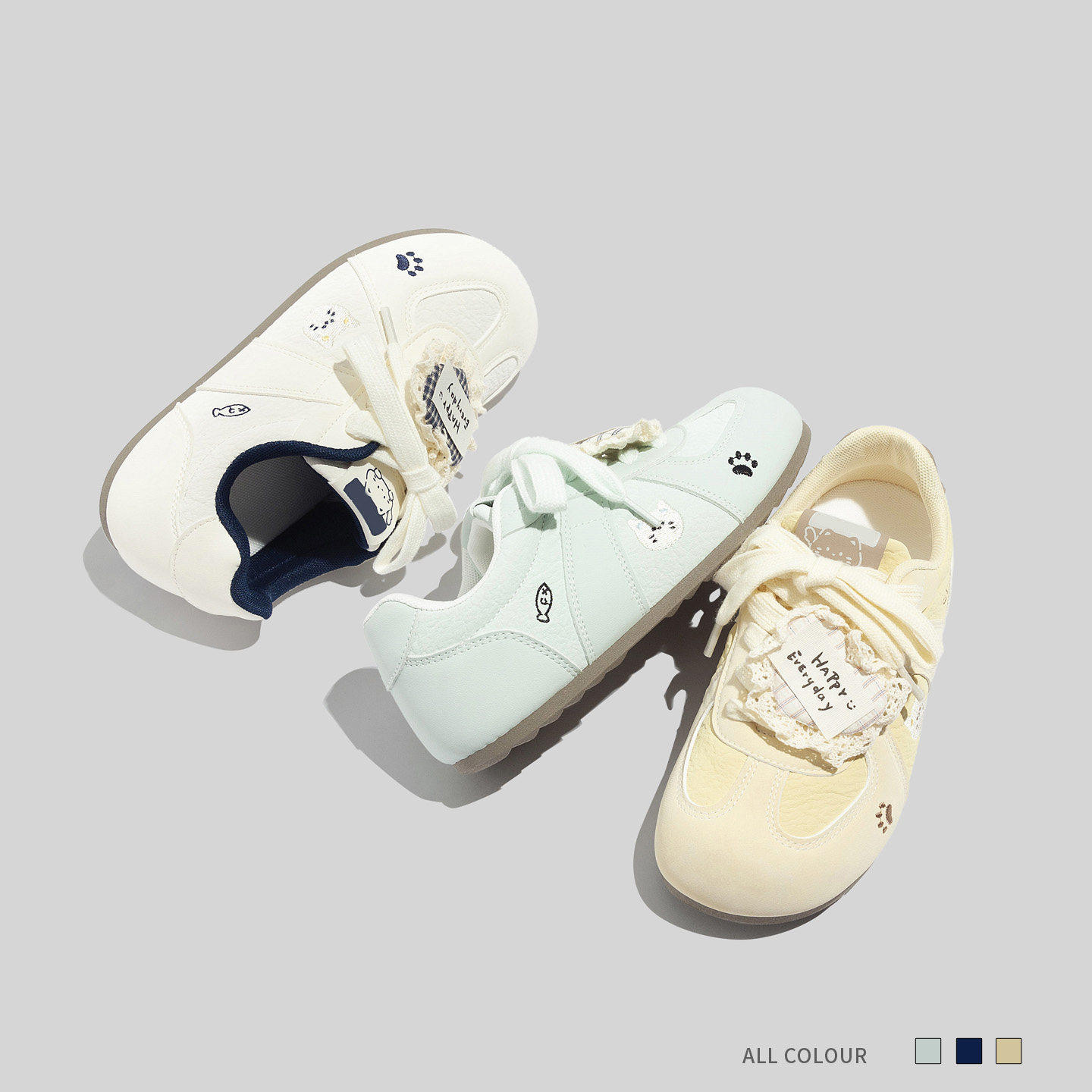 甜美风黄色德训鞋女学生百搭交叉绑带平底休闲板鞋小众阿甘单鞋,淘宝优惠券,粉丝福利购,淘宝优惠卷