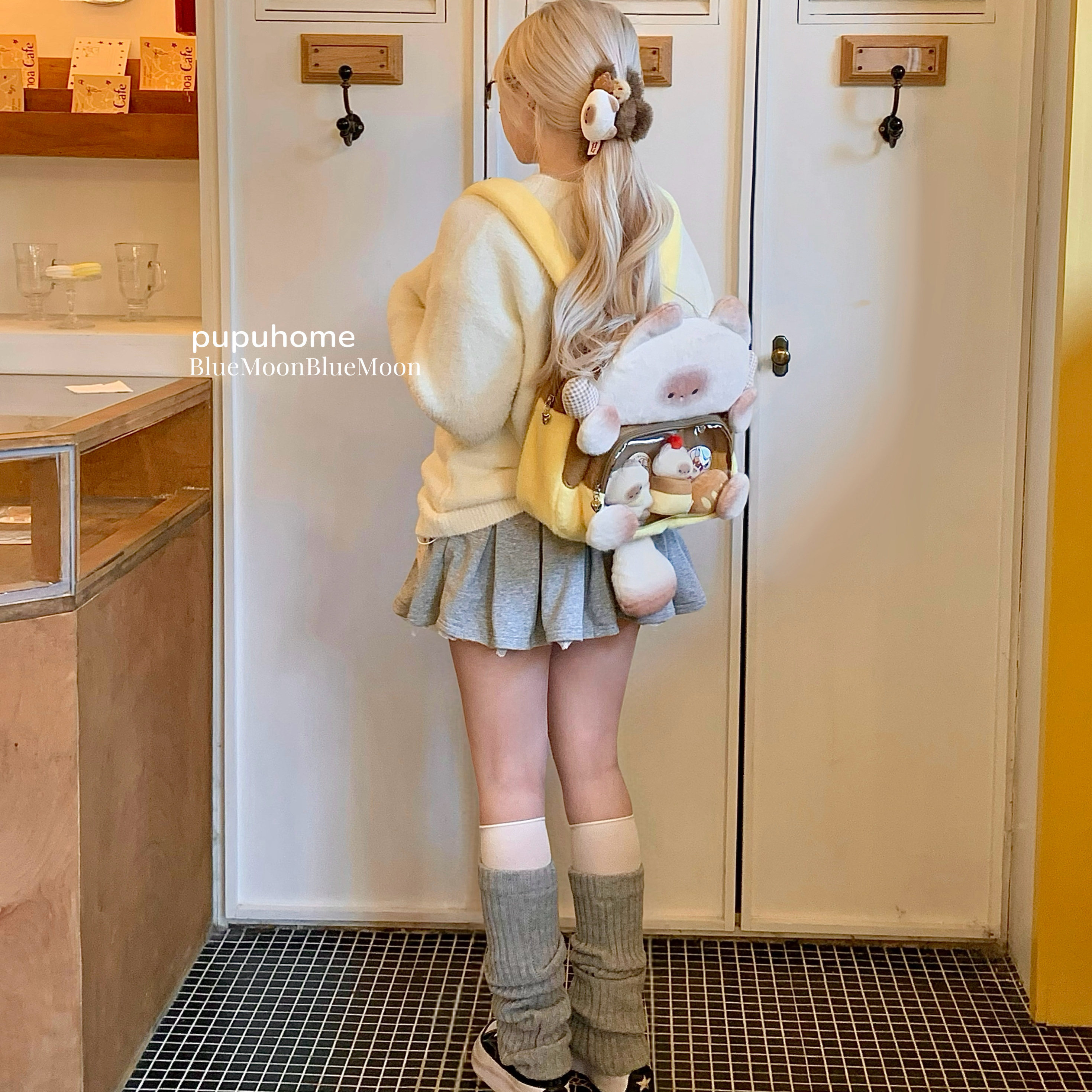 pupuhome馒头猫布丁系列双肩包痛包斜挎包小挂件,淘宝优惠券,粉丝福利购,淘宝优惠卷