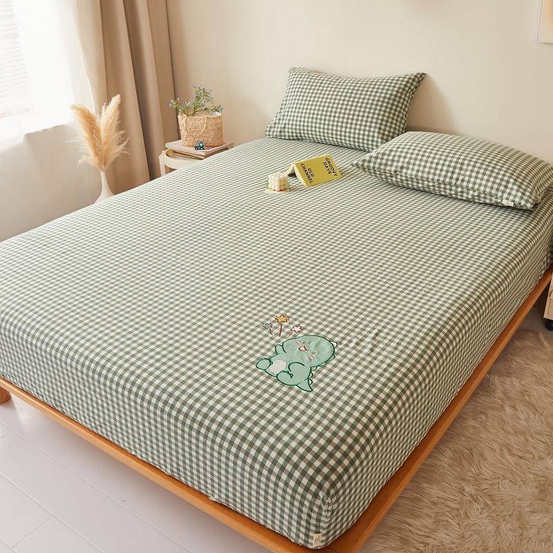 无印良品全棉床笠单件卡通水洗棉单人学生床单套1.35m1.8纯棉床罩,淘宝优惠券,粉丝福利购,淘宝优惠卷