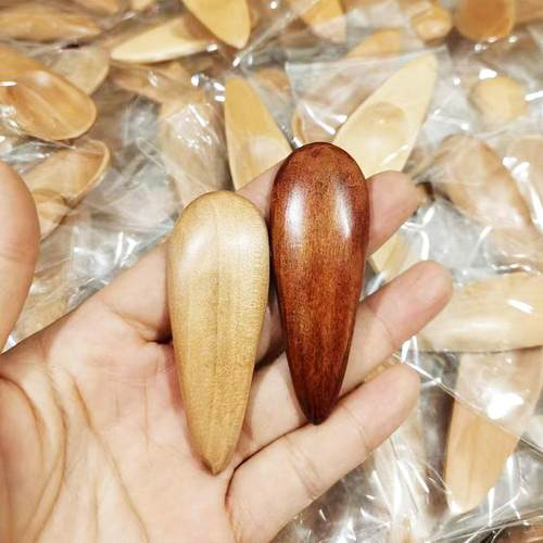 迷你小木勺超短柄勺子家用冰淇淋小巧厨房用调料盐勺糖勺粉末勺子 - 图3