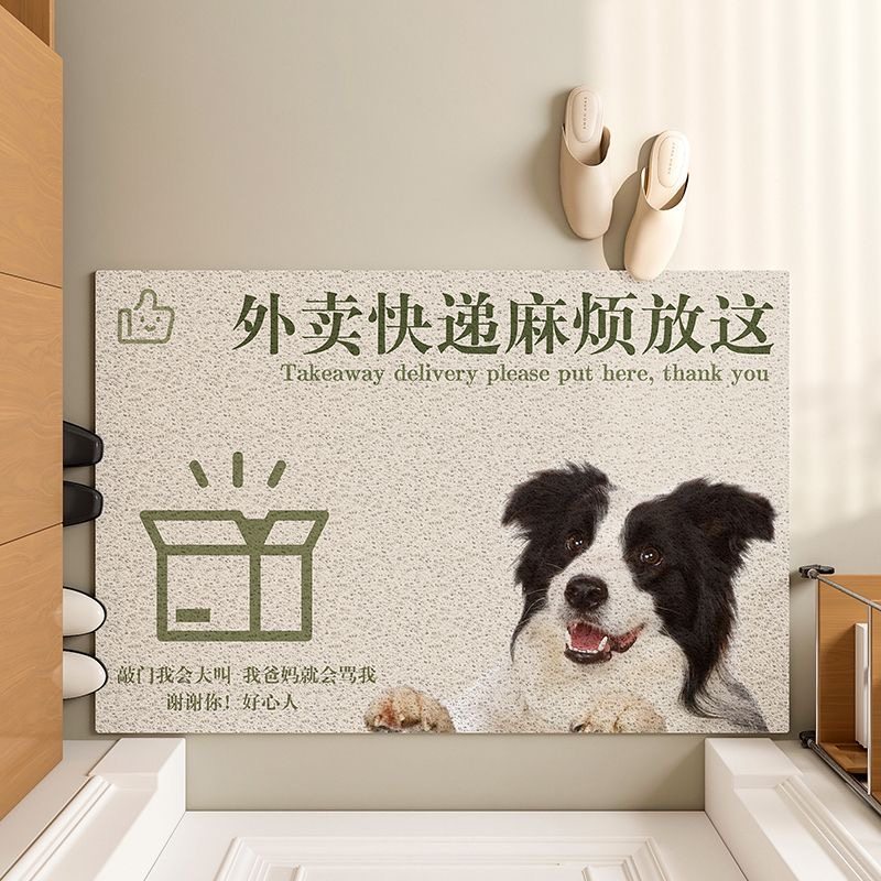 入户门地垫pvc丝圈门垫搞笑进门防滑脚垫玄关耐脏外卖放门口地毯,淘宝优惠券,粉丝福利购,淘宝优惠卷