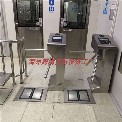 无尘车间防静电检测立式三辊闸测试门禁管理系统人体消除静电闸机 - 图0